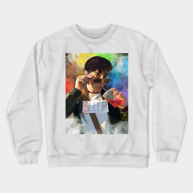 Remy Sandman Sanders Crewneck Sweatshirt by Mandiehatter